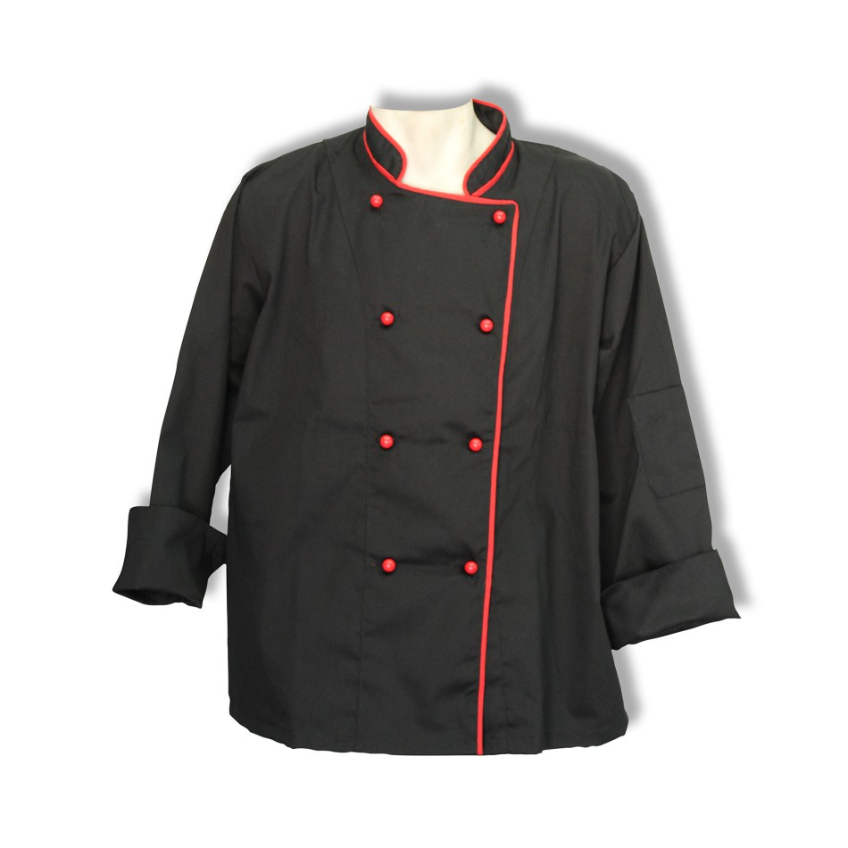 Chaqueta de Chef Negra